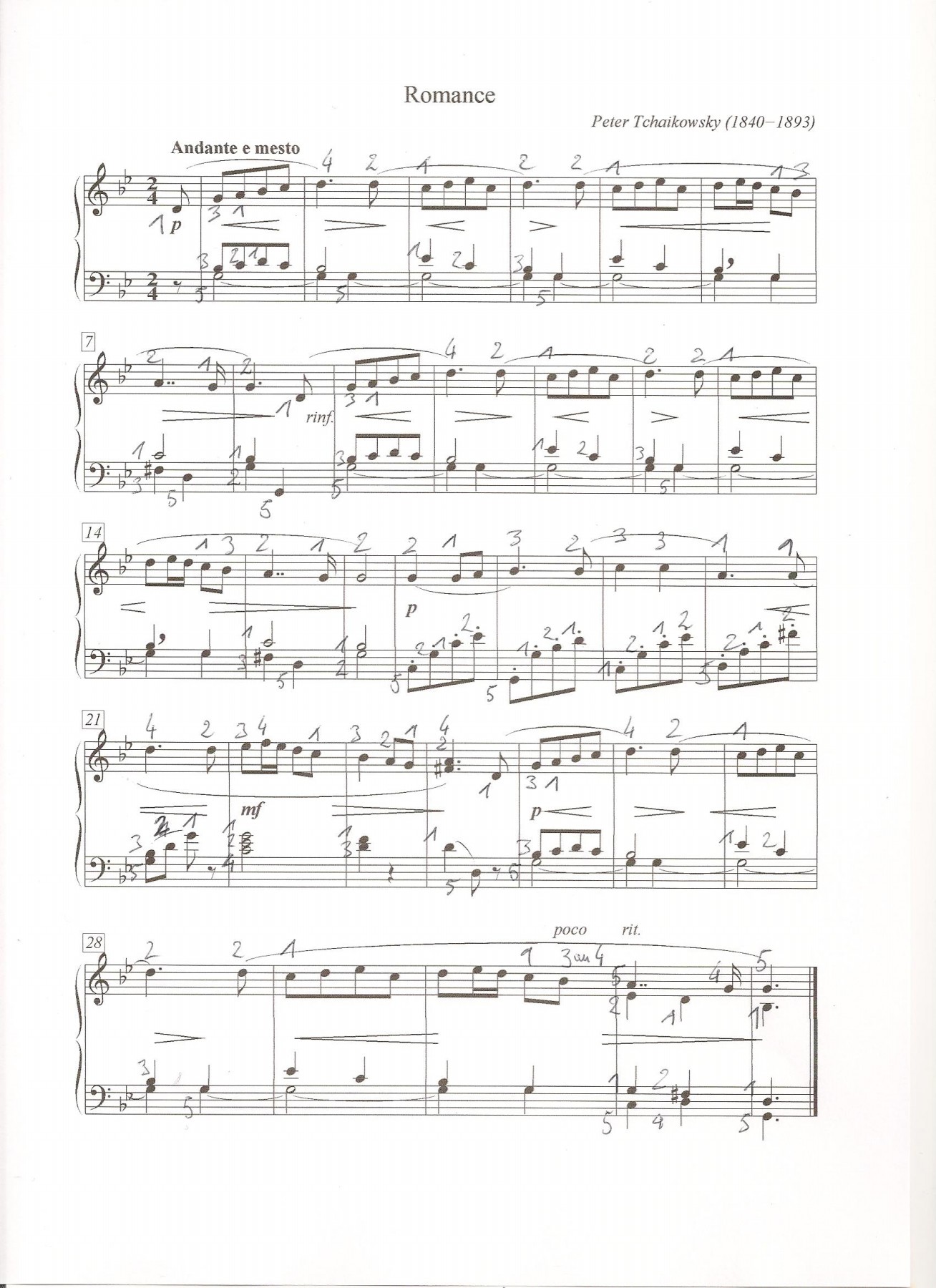 Index of partition piano