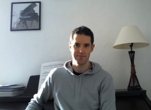 Benoit au piano