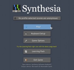 Synthesia-étape 1-play