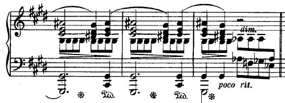 Extrait du prélude op. 24 n°15 de Chopin. L'intervalle Sol-La passe encore mais pas jusqu'au La#
