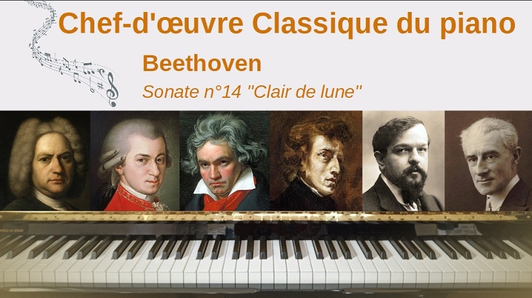 Sonate Clair de lune, opus 27 n°2, Beethoven – Partition et vidéos